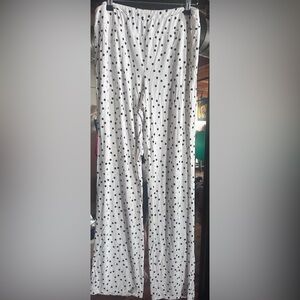 Sonoma White and Black Pajama Pants